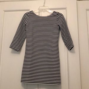Lilly Pulitzer Navy and White Striped Kids Dress